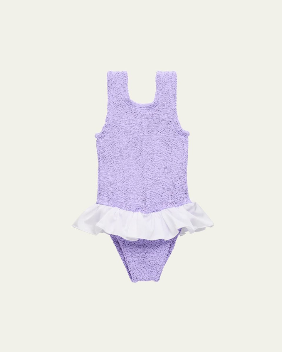 Girl's Baby Denise One-Piece Swimsuit, Size 3-6